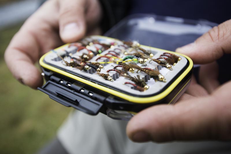 Fly box for trout flybox for trout