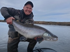 23 pound sea trout from Rio Grande Argentina