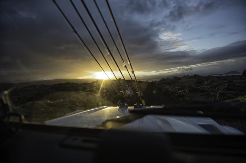 Iceland, trout fishing