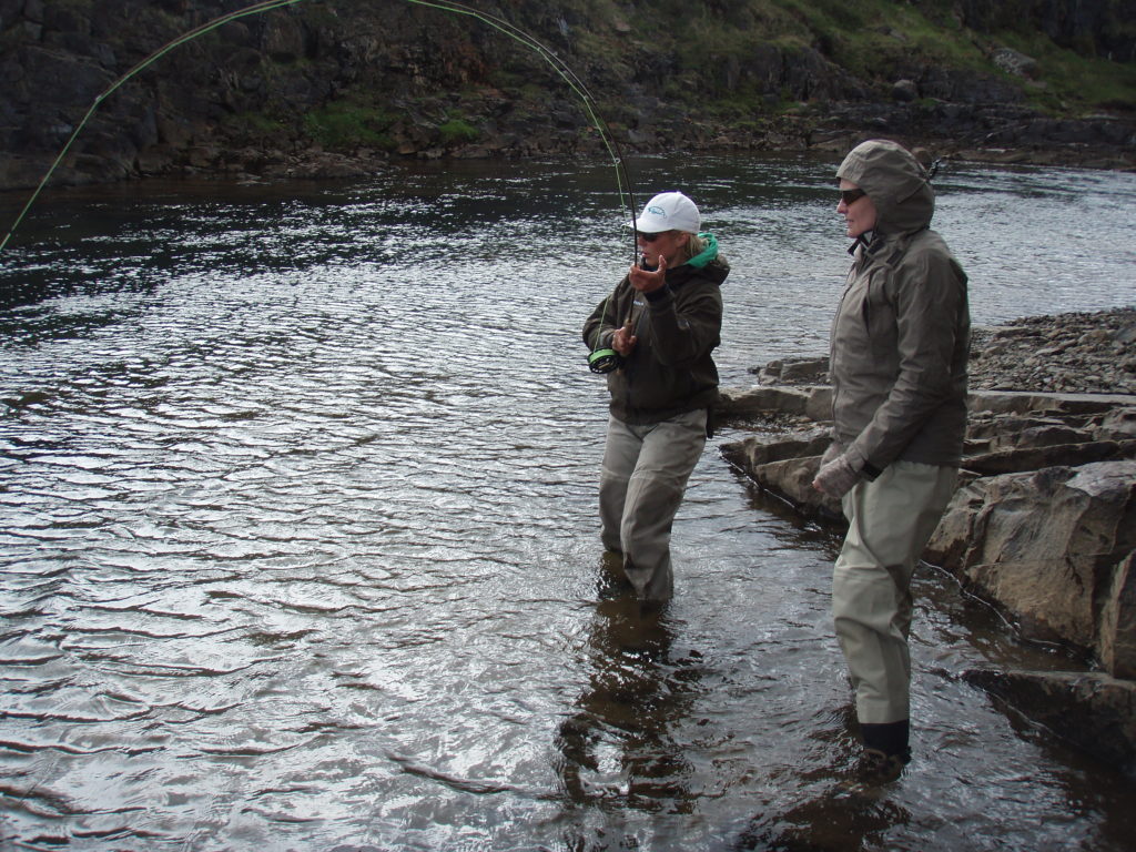 Midfjardara, Salmon fishing, fly fishing, Iceland