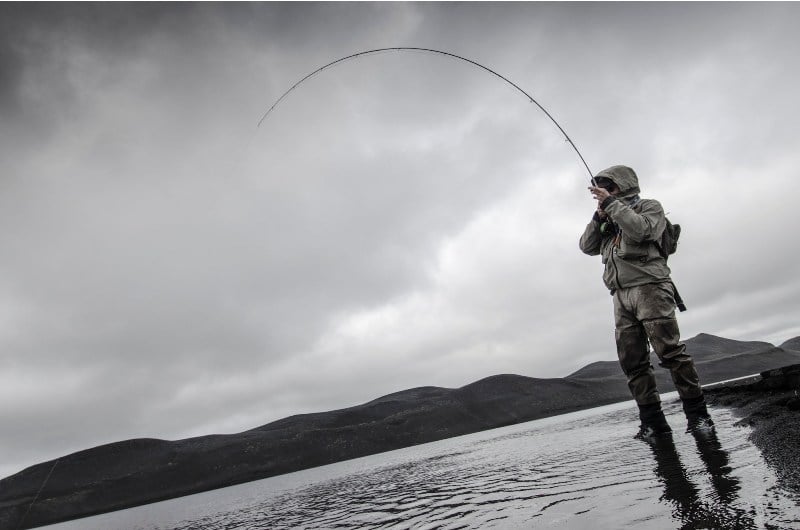 Iceland, trout fishing, highlands