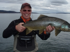 Brown trout fishing in iceland, Lake thingvellir