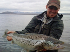Trout fishing in Iceland