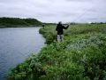 Fishing in Iceland, River Bruara