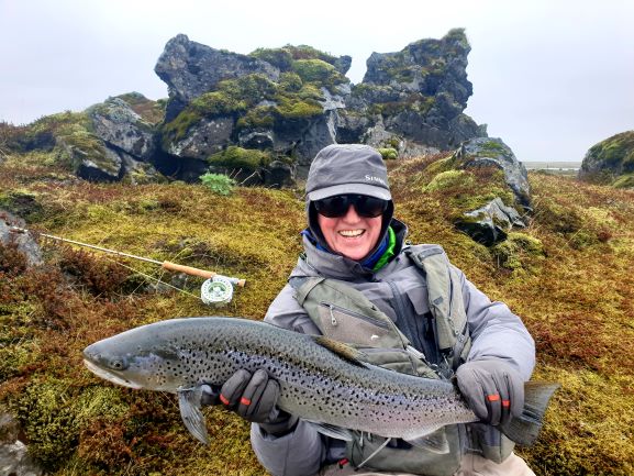 Sea Trout fishing in Iceland