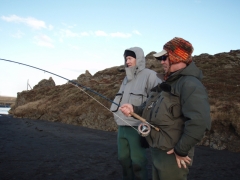 Sea Trout fishing in Iceland
