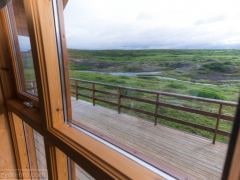 Salmon fishing on Sydri-Bru beat.Sog river,Iceland