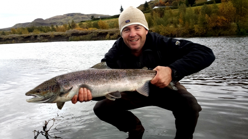 River Fossá, salmon fishing in iceland