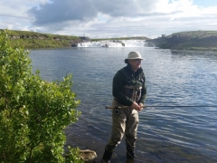 West Ranga salmon fishing,Waterfall