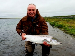 Paul Ryder, West Ranga salmon fishing