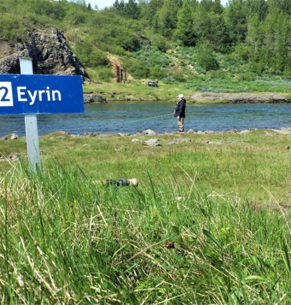 River Nordura, salmon , fishing, Iceland